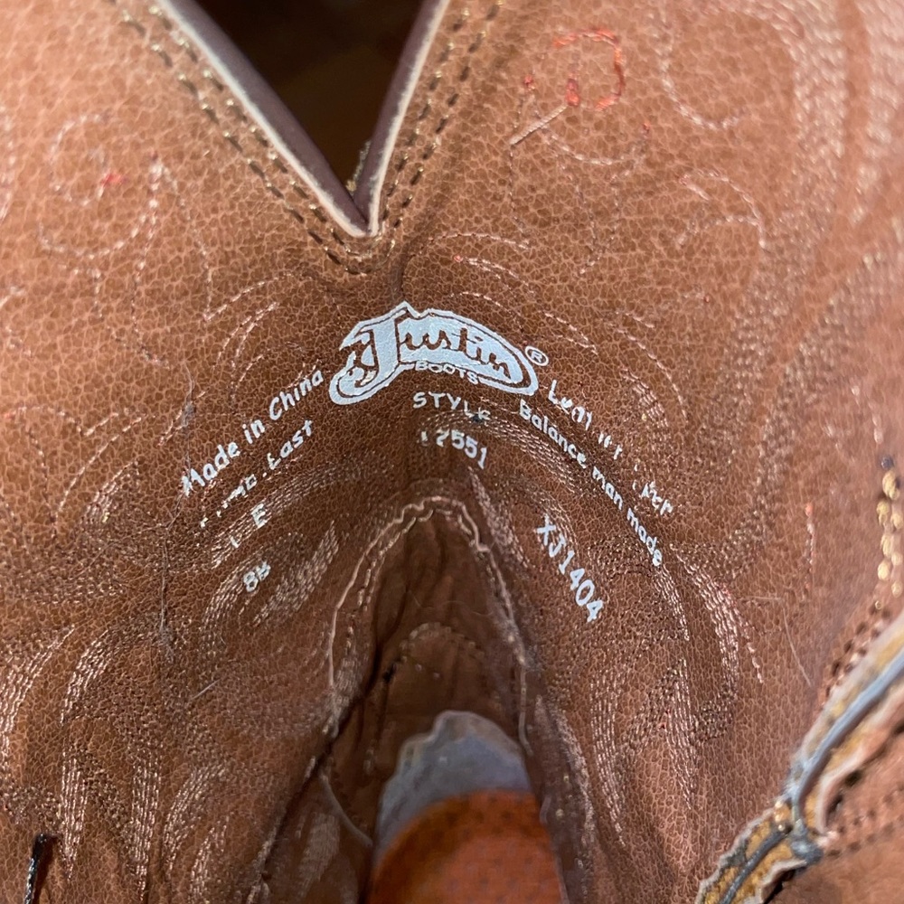 Justin Women’s size 8.5 Western Boots - Picture 6 of 6